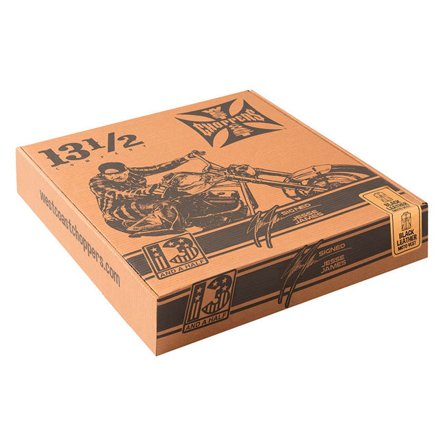 West Coast Choppers x 13 1/2 Dominator Leather MC-Väst