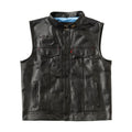 West Coast Choppers x 13 1/2 Dominator Leather MC-Väst