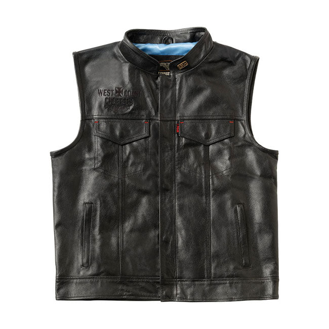 West Coast Choppers x 13 1/2 Dominator Leather MC-Väst