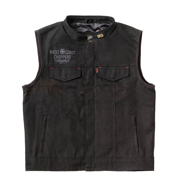 West Coast Choppers x 13 1/2 Dominator Canvas MC-Väst