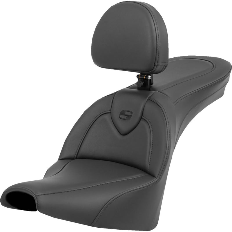 Saddlemen Roadsofa Plain Sadel till Harley