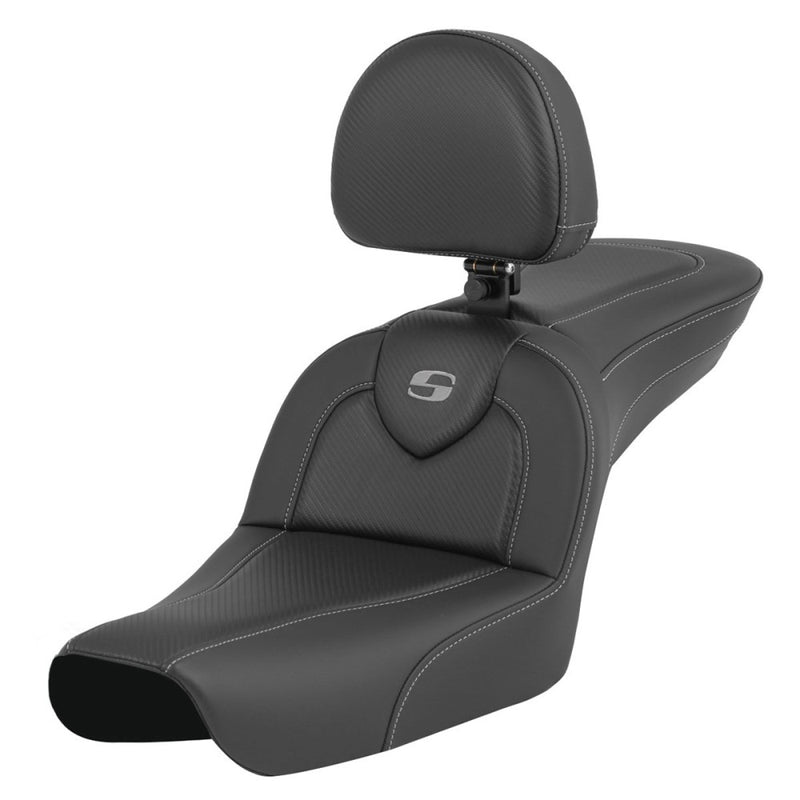 Saddlemen Roadsofa Plain Sadel till Harley