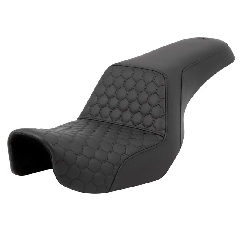 Saddlemen Step-Up Honeycomb Sadel till Harley
