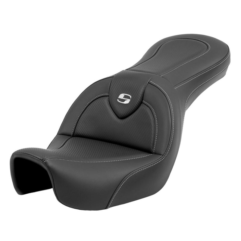 Saddlemen Roadsofa Plain Sadel till Harley