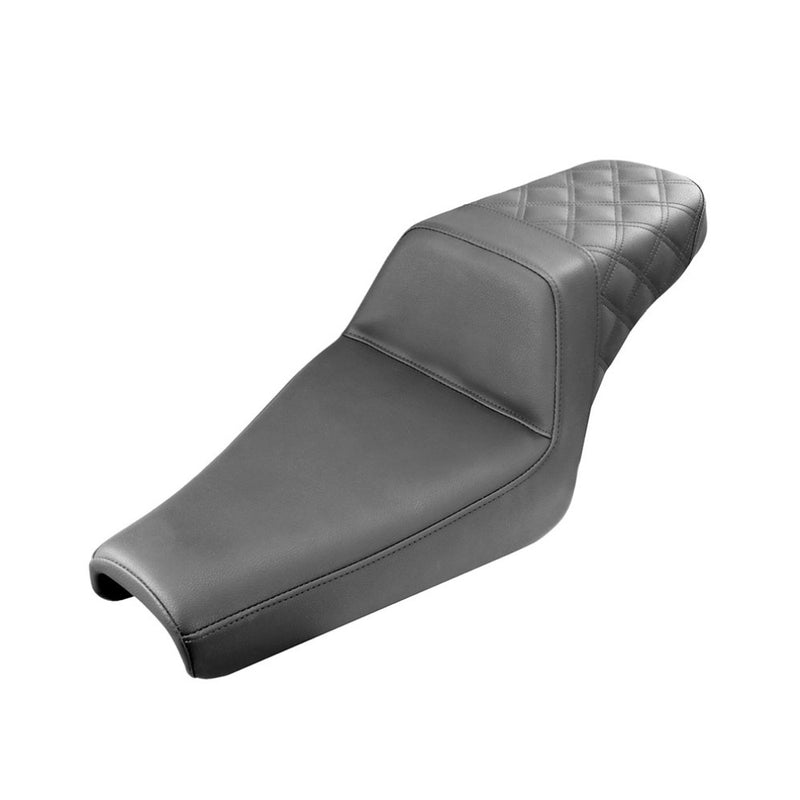 Saddlemen Step-Up Rear Lattice Stitch Sadel till Harley