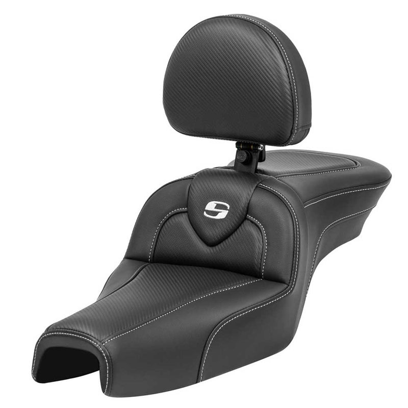 Saddlemen Roadsofa Plain Sadel till Harley