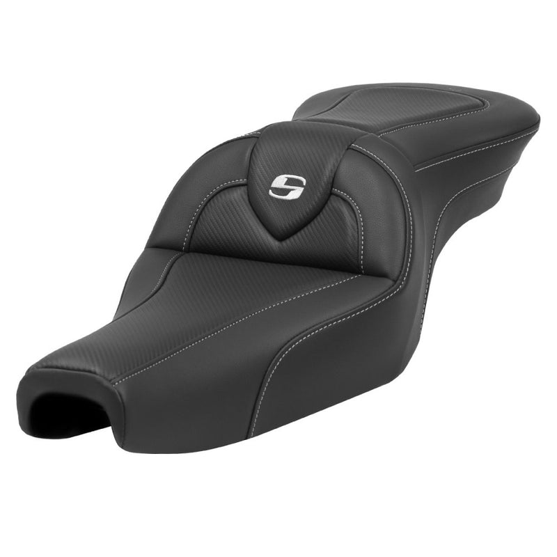 Saddlemen Roadsofa Plain Sadel till Harley