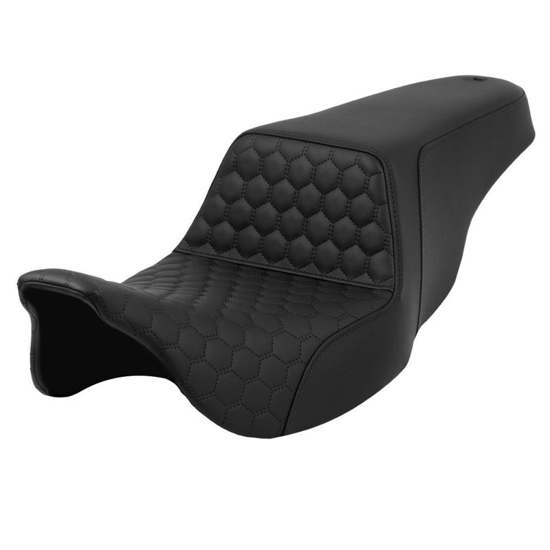 Saddlemen Step-Up Honeycomb Sadel till Harley