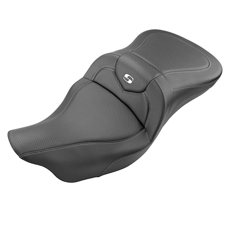 Saddlemen Roadsofa Plain Sadel till Harley