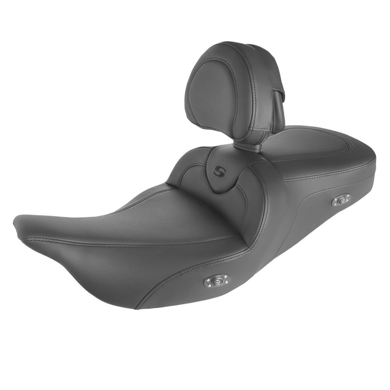 Saddlemen Roadsofa Plain Sadel till Harley