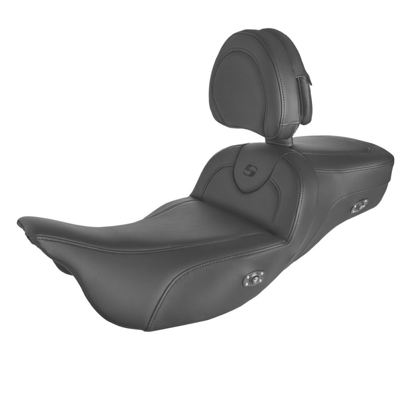 Saddlemen Roadsofa Extended Reach Plain Sadel till Harley