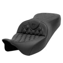 Saddlemen Roadsofa Lattice Stitch Sadel till Harley