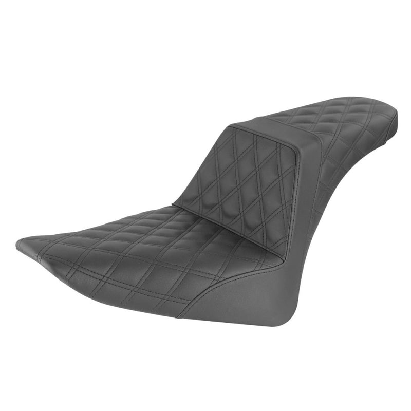 Saddlemen Step-Up Lattice Stitch Sadel till Harley