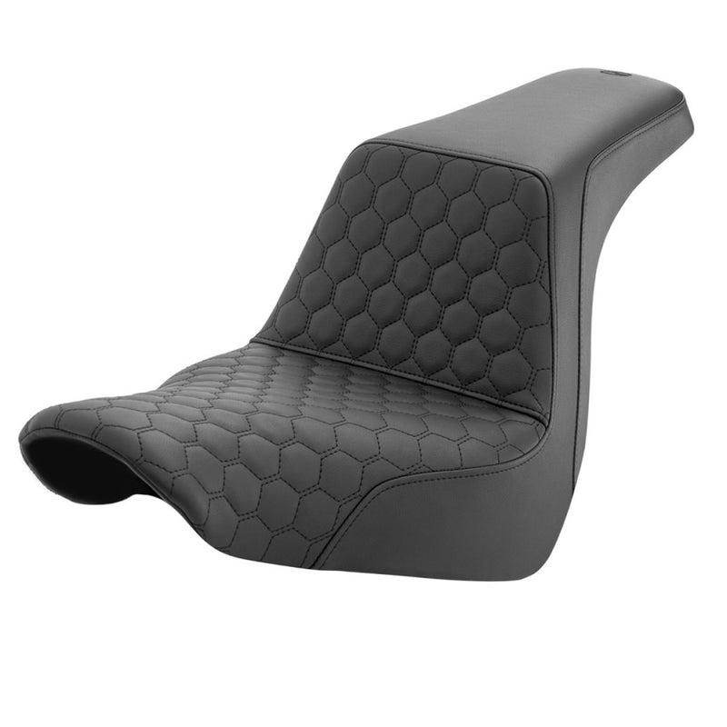 Saddlemen Step-Up Honeycomb Sadel till Harley