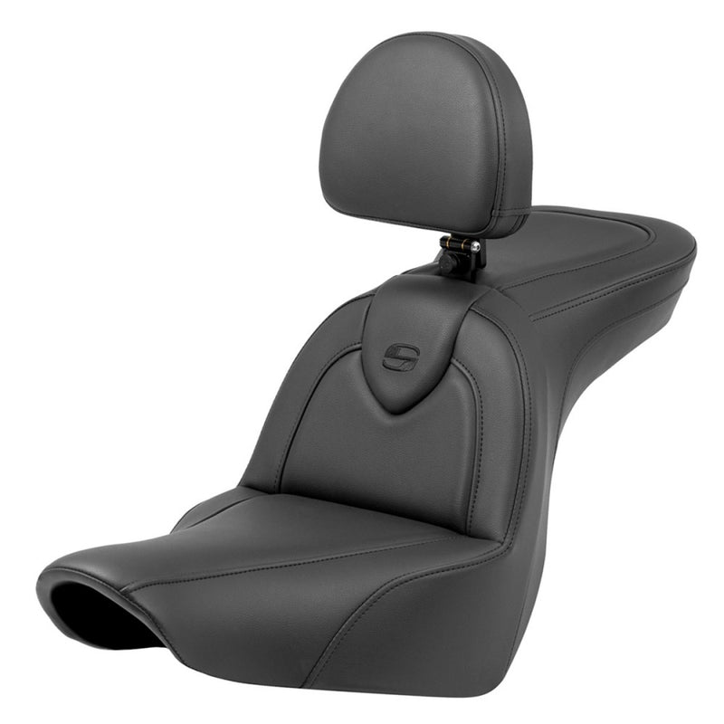 Saddlemen Roadsofa Plain Sadel till Harley