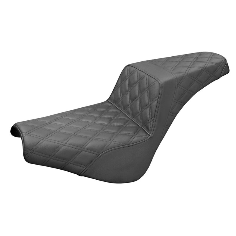 Saddlemen Step-Up Lattice Stitch Sadel till Harley