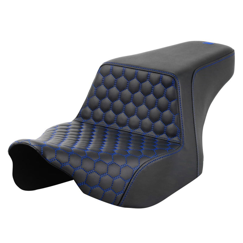 Saddlemen Step-Up Front Honeycomb Sadel till Harley