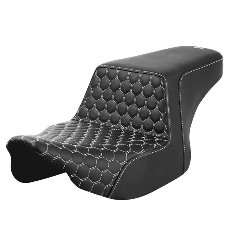 Saddlemen Step-Up Front Honeycomb Sadel till Harley