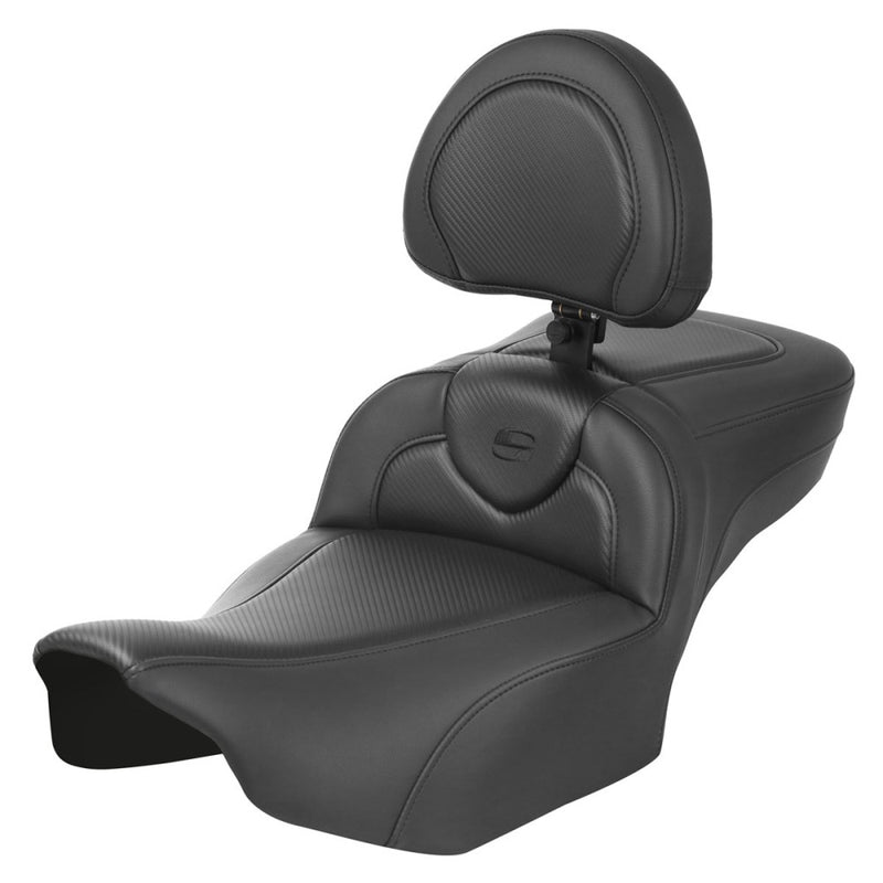 Saddlemen Roadsofa Extended Reach Plain Sadel till Harley