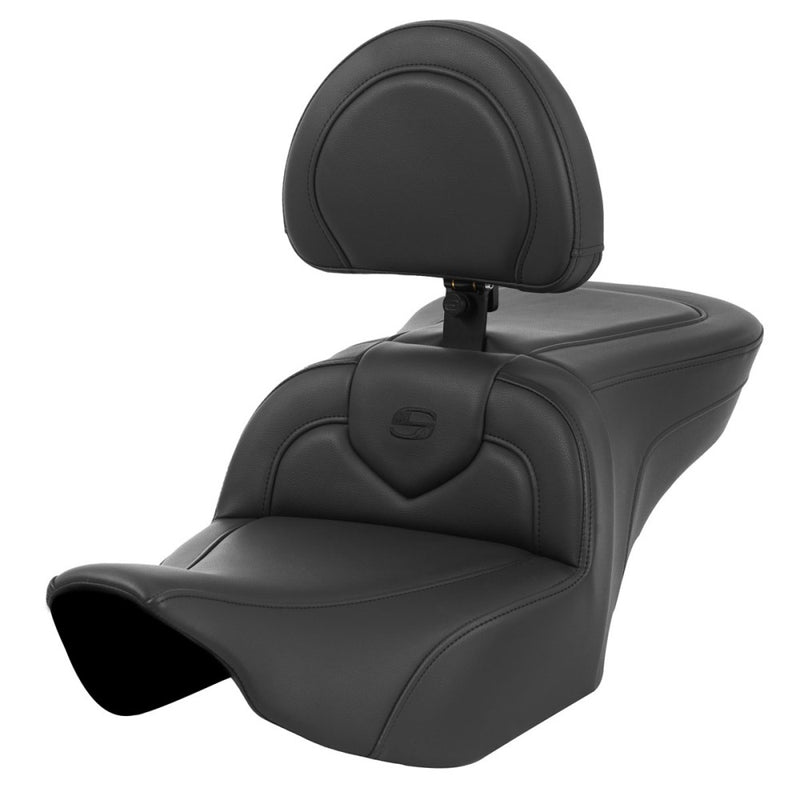Saddlemen Roadsofa Plain Sadel till Harley