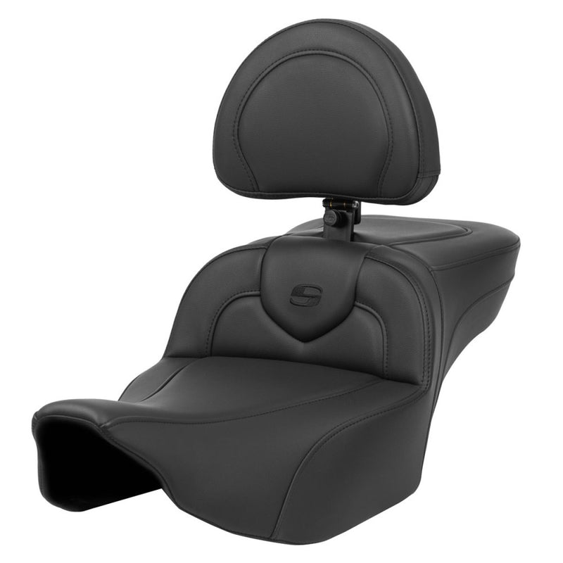 Saddlemen Roadsofa Extended Reach Plain Sadel till Harley
