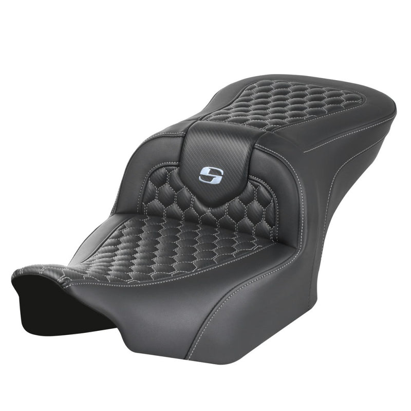 Saddlemen Roadsofa Honeycomb Sadel till Harley