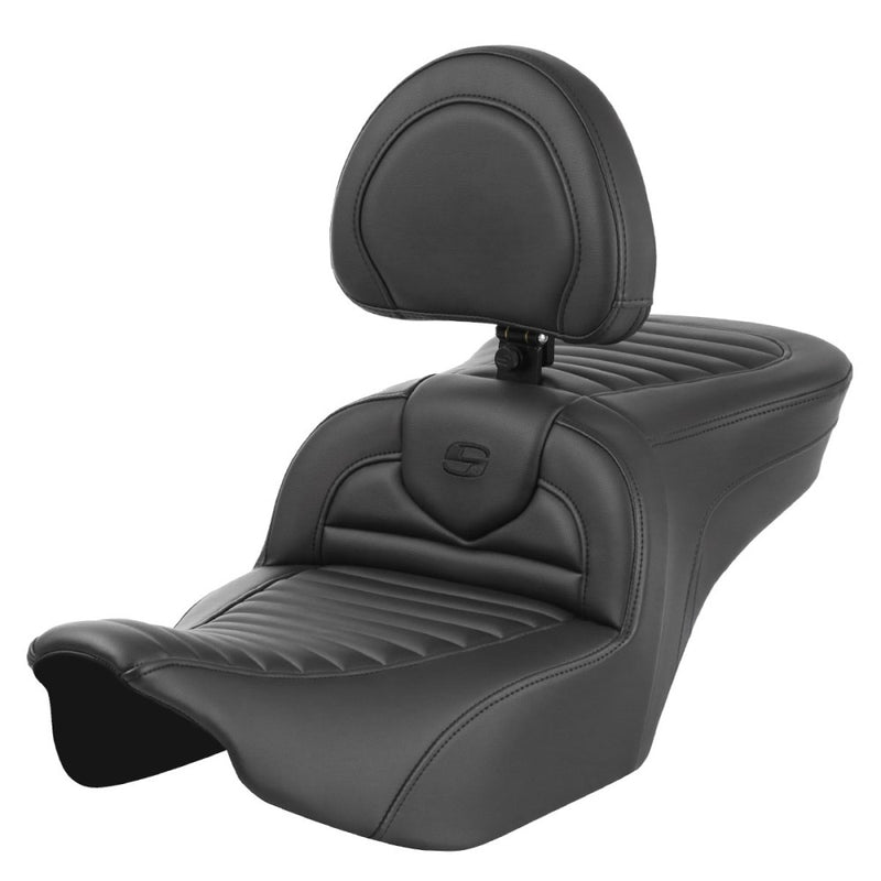 Saddlemen Roadsofa Tuck-n-Roll Sadel till Harley