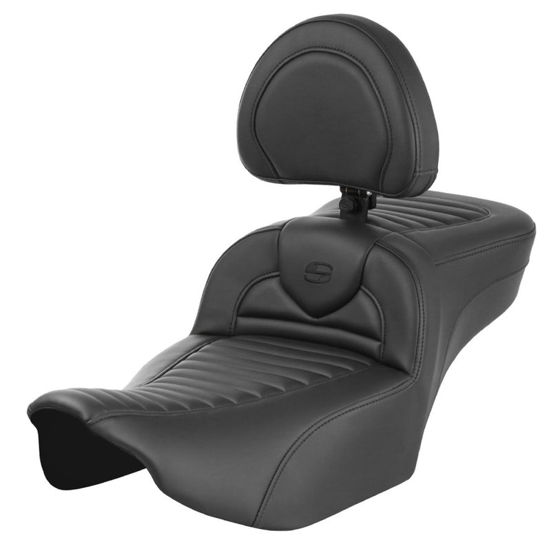 Saddlemen Roadsofa Extended Reach Tuck-n-Roll Sadel till Harley