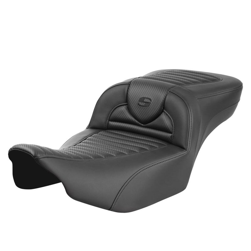 Saddlemen Roadsofa Extended Reach Tuck-n-Roll Sadel till Harley