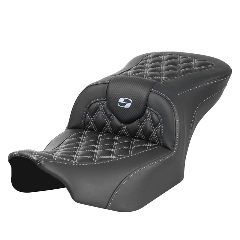 Saddlemen Roadsofa Lattice Stitch Sadel till Harley