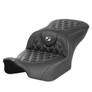 Saddlemen Roadsofa Lattice Stitch Sadel till Harley