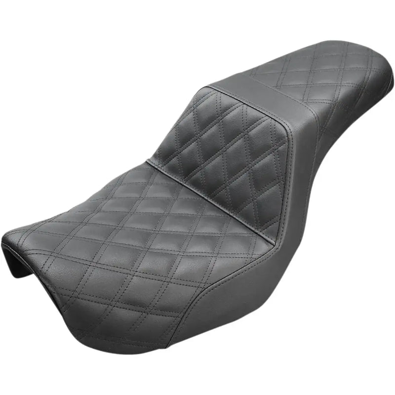 Saddlemen Step-Up Lattice Stitch Sadel till Harley