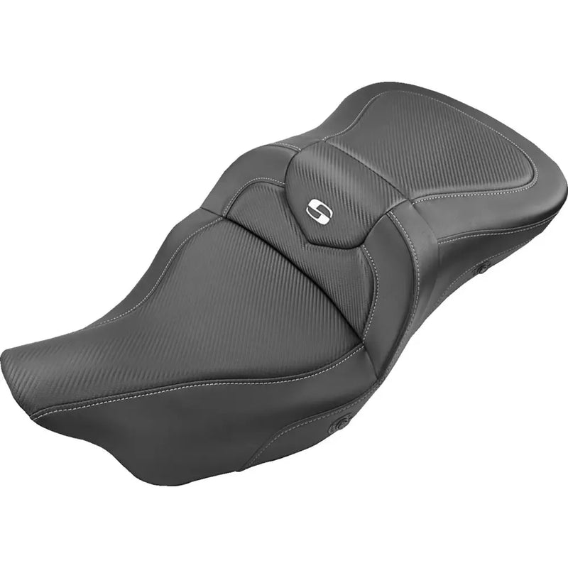 Saddlemen Roadsofa Extended Reach Plain Sadel till Harley