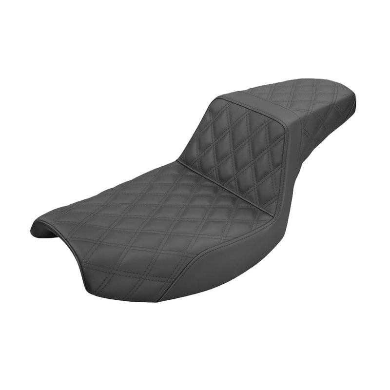 Saddlemen Step-Up Lattice Stitch Sadel till Harley