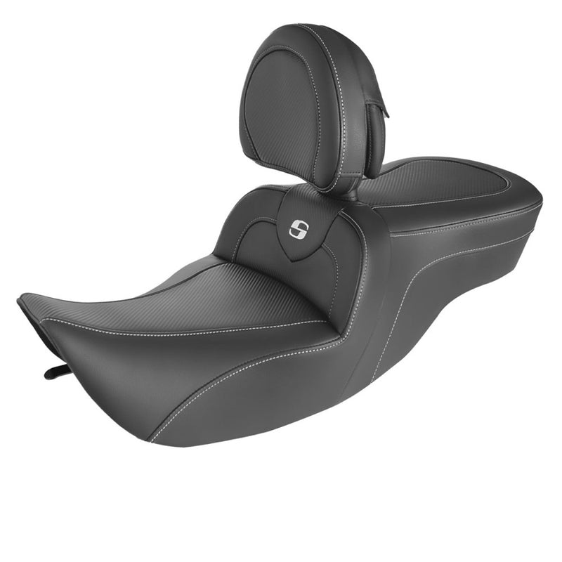 Saddlemen Roadsofa Plain Sadel till Harley