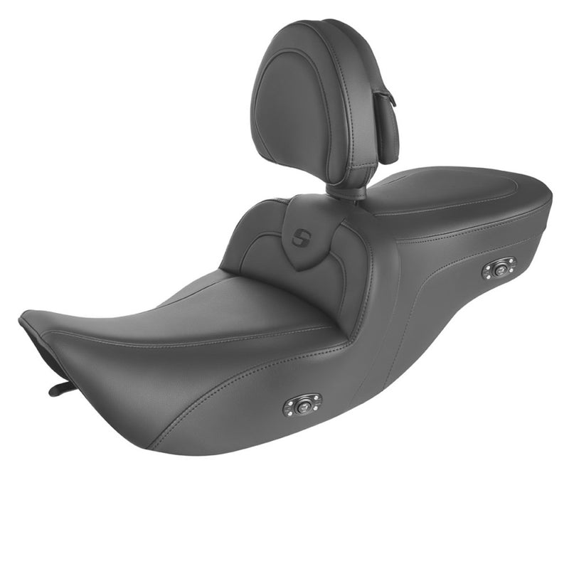 Saddlemen Roadsofa Plain Sadel till Harley