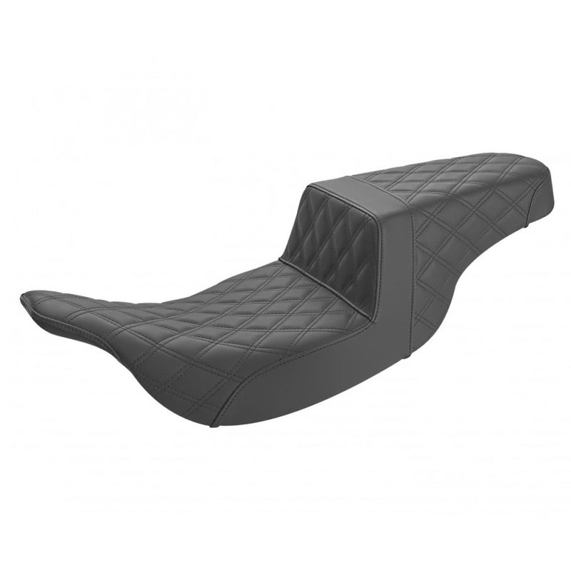 Saddlemen Step-Up Lattice Stitch Sadel till Harley