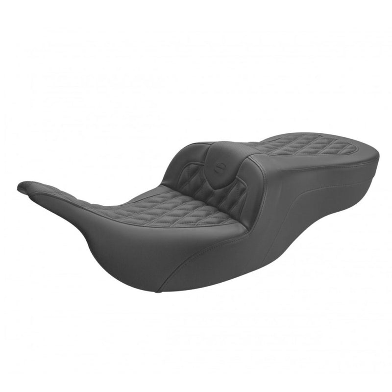 Saddlemen Roadsofa Lattice Stitch Sadel till Harley