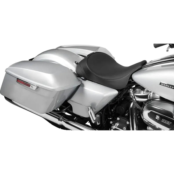 Drag Specialties Ryggstödsförberedd Solo Sadel till Harley