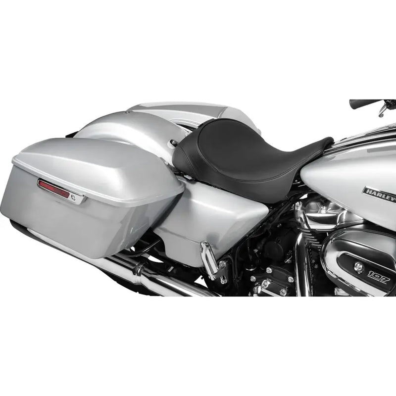 Drag Specialties Ryggstödsförberedd Solo Sadel till Harley