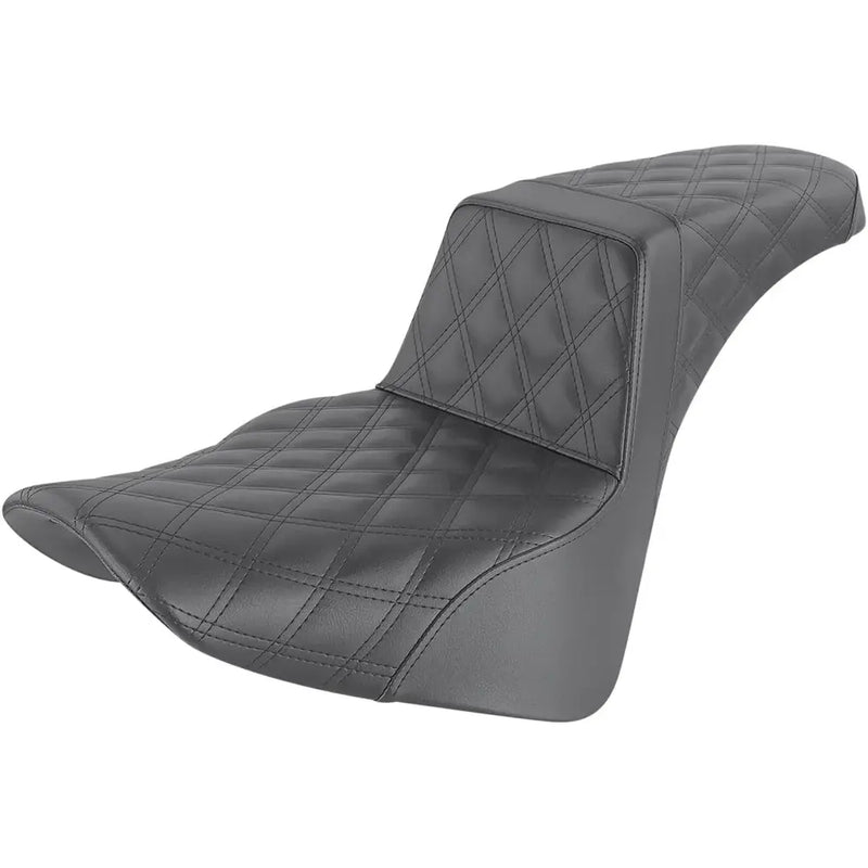 Saddlemen Step-Up Lattice Stitch Sadel till Harley