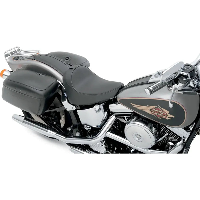 Drag Specialties Ryggstödsförberedd Solo Sadel till Harley