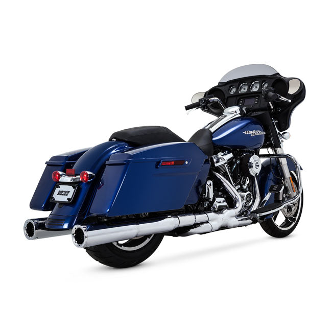 Vance & Hines Power Duals Crossover Grenrör till Harley