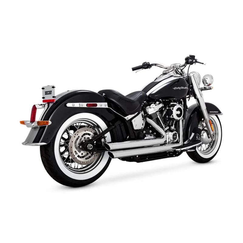 Vance & Hines Bigshots Staggered Avgassystem till Harley