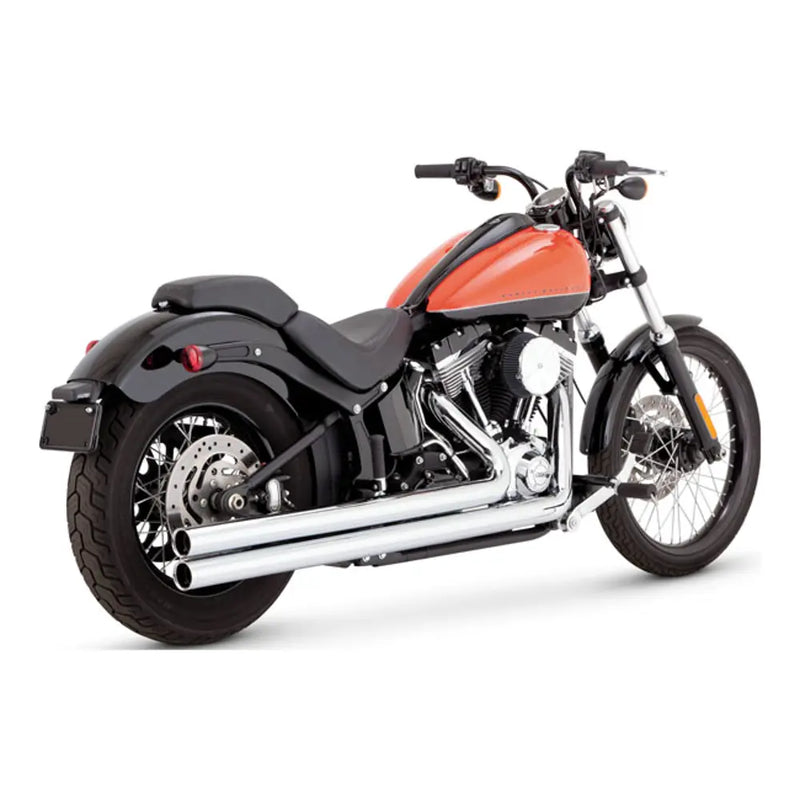 Vance & Hines Bigshots Long Avgassystem Krom till Harley