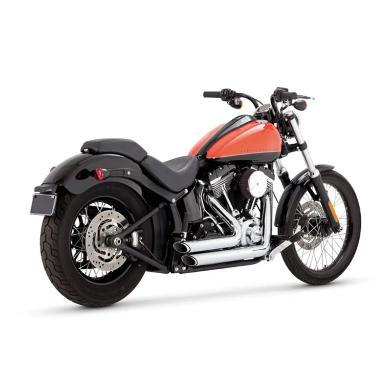 Vance & Hines Shortshots Staggered Avgassystem till Harley