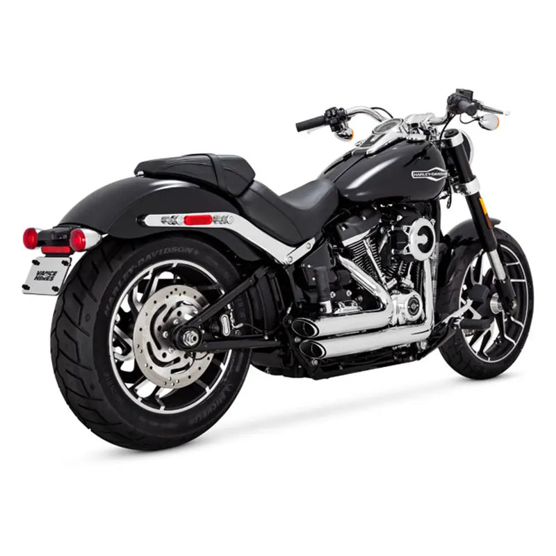 Vance & Hines Shortshots Staggered Avgassystem till Harley