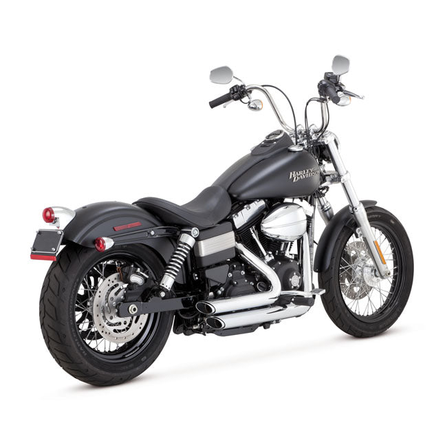 Vance & Hines Shortshots Staggered Avgassystem till Harley