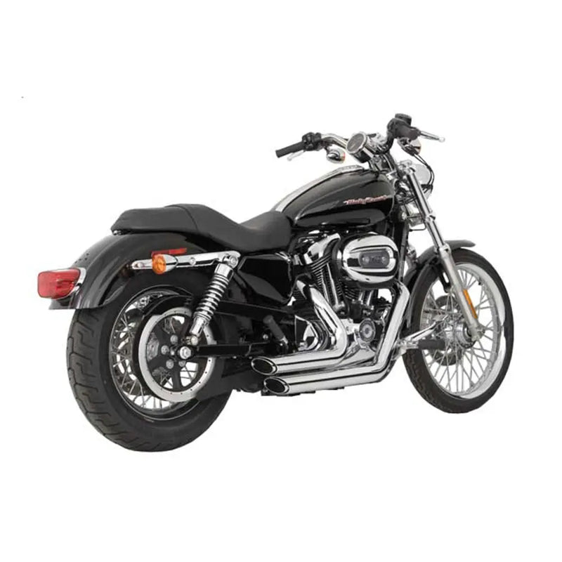 Vance & Hines Shortshots Staggered Avgassystem till Harley