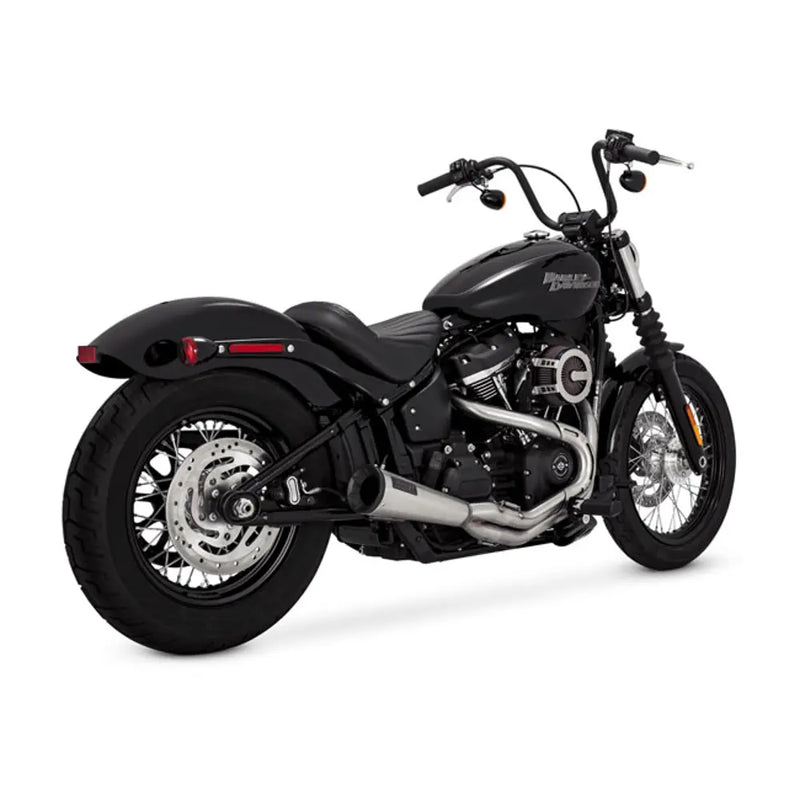 Vance & Hines 2-till-1 Rostfritt Upsweep Avgassystem till Harley